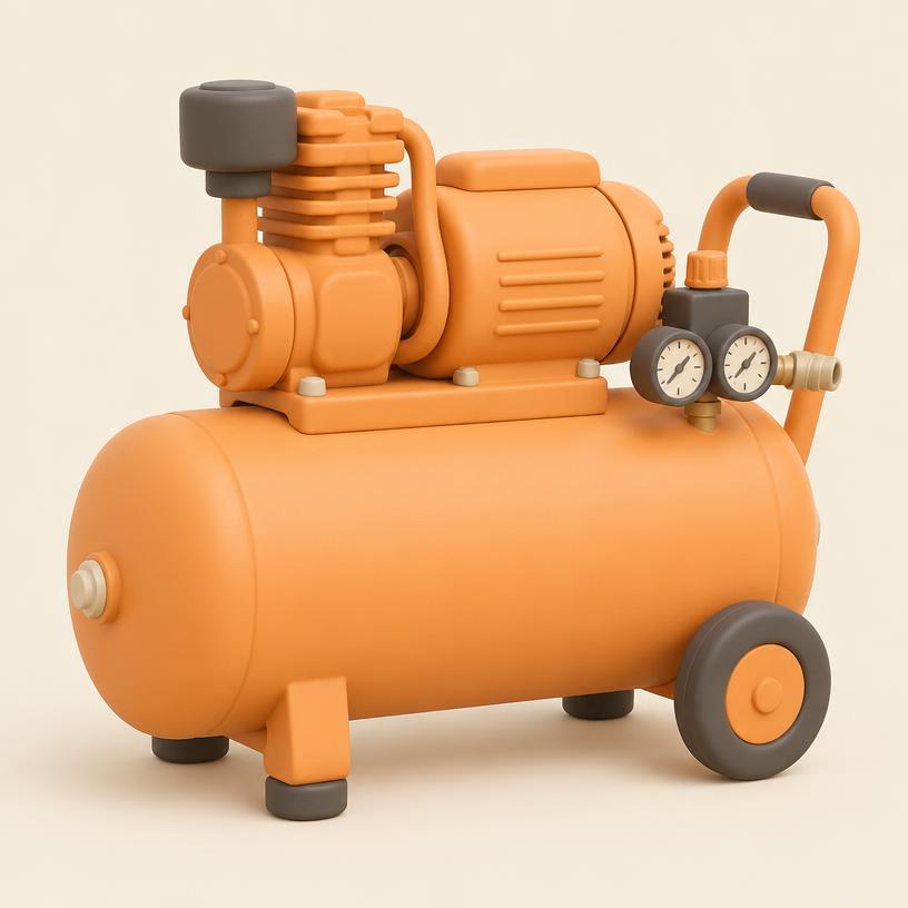 Piston air compressor (sample)